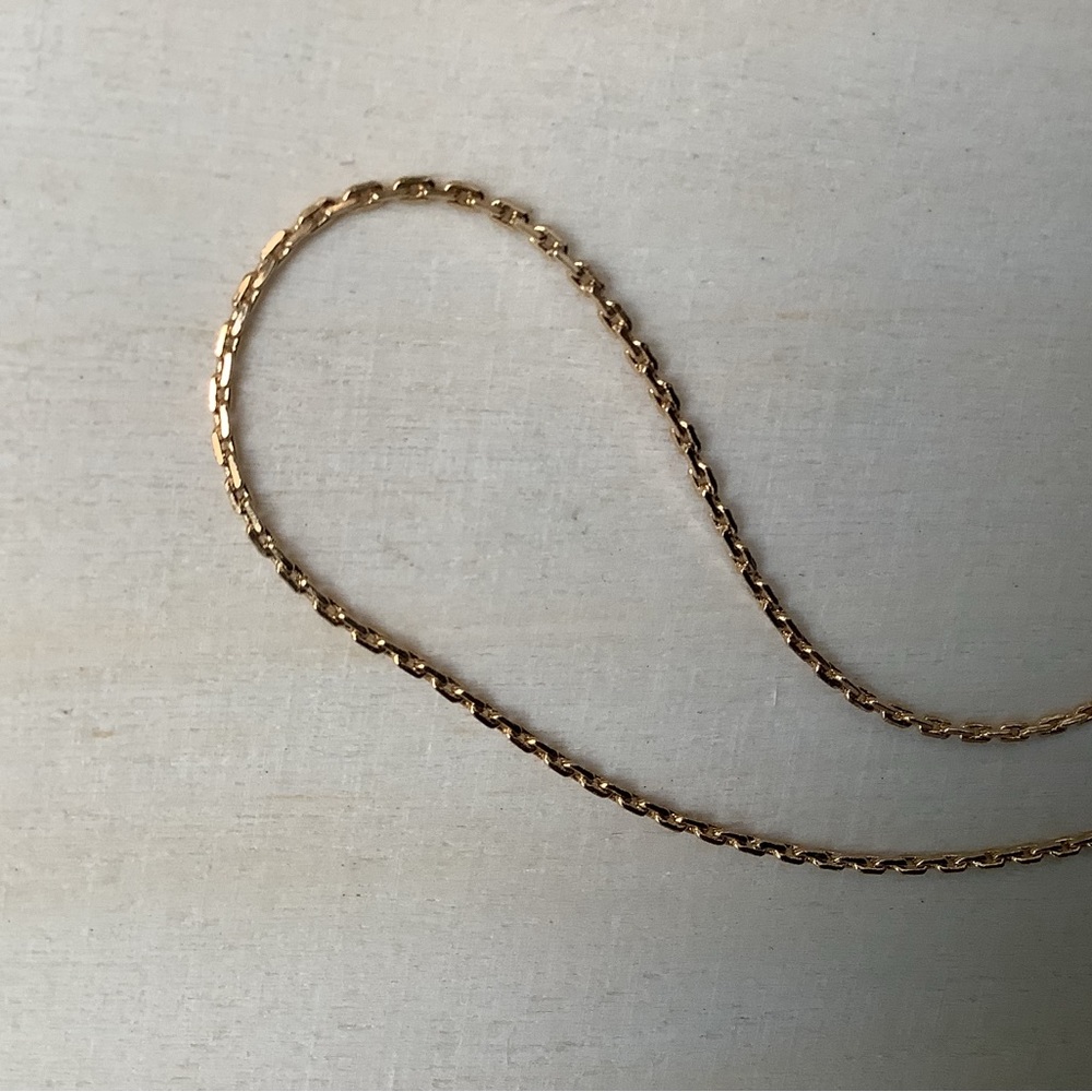 New  vintage gold anklet